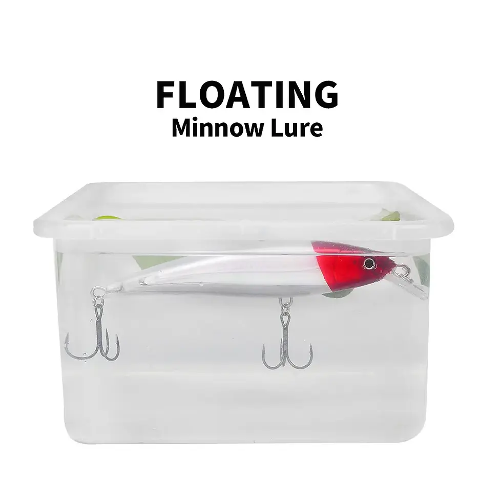 Thumbnail: Fish Bait Floating in Water, Biomimetic Artificial Plastic Hard Bait, Specialize
