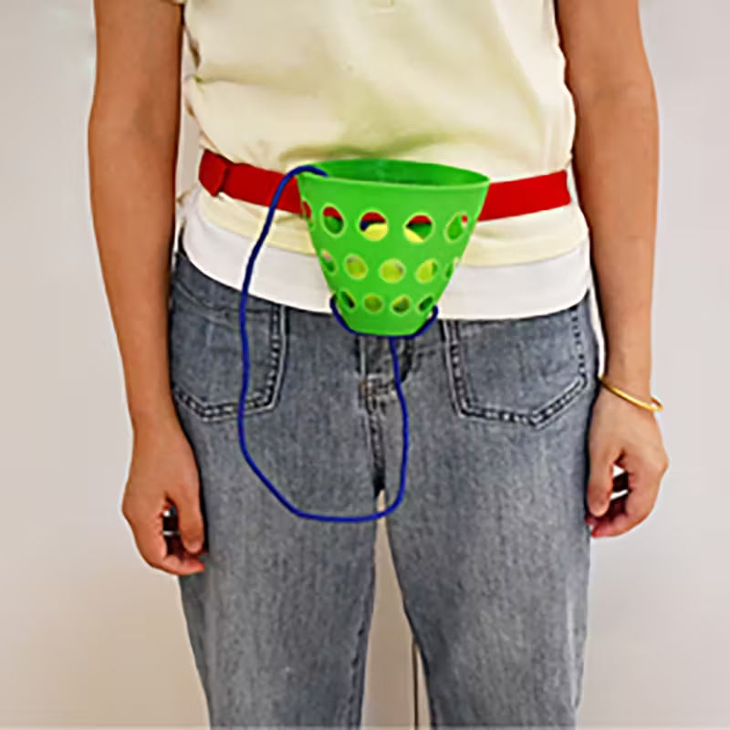 Thumbnail: Swing Bucket Game Fun Outdoor Activity for Eye and Waist Coordination Perfect fo