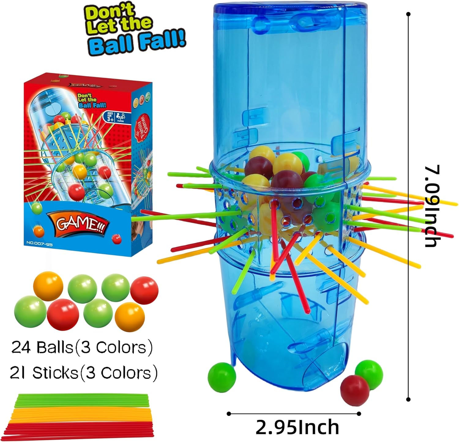 Don'T Let The Ball Fall,Best Board Game for Family,Party,Puzzle toy,2-4 Players,