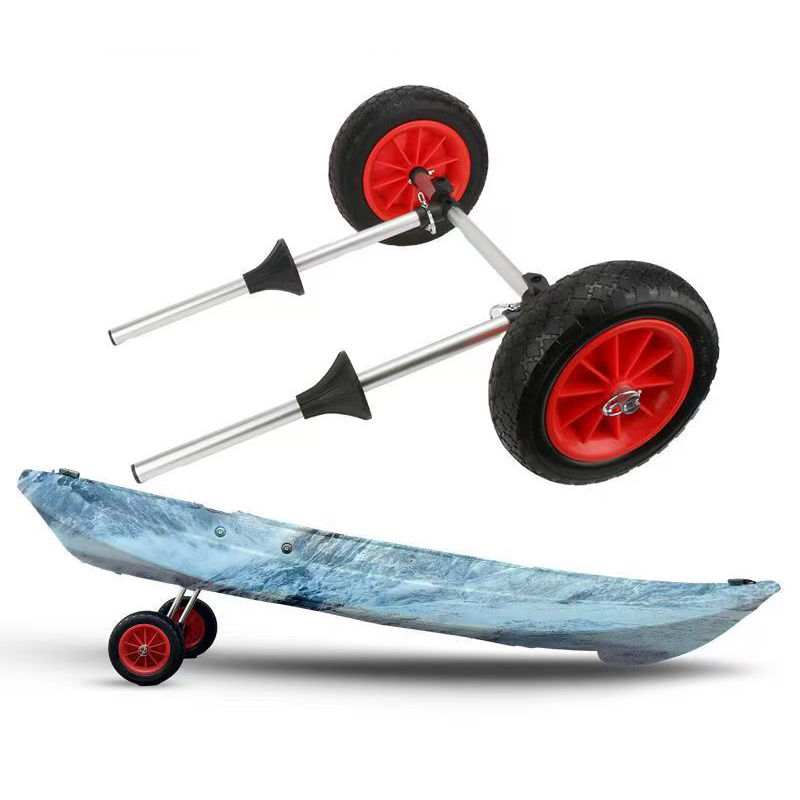 Portable Kayak Trolley Loading Capacity Foldable Kayak Trolley Energy-saving Two