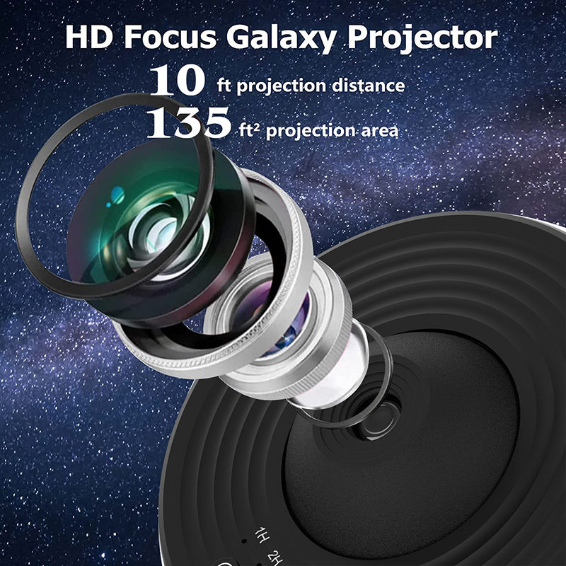 Thumbnail: Night Light Galaxy Projector Starry Sky Projector 360° Rotate Planetarium Lamp 