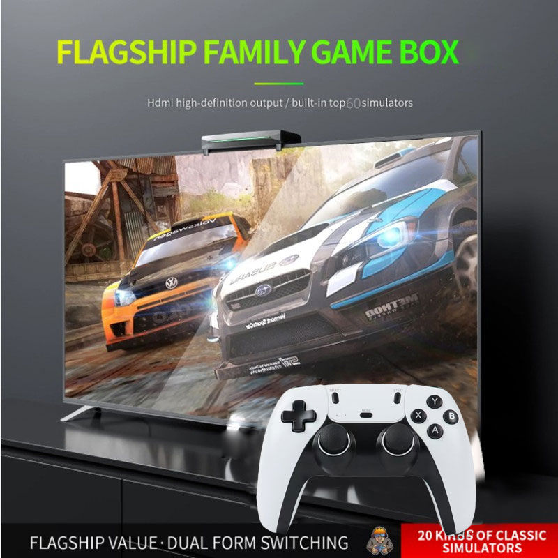 Thumbnail: 2026 New Retro Video Game Console X10 with 70000 Games 60 Emulators For PS2/N64/