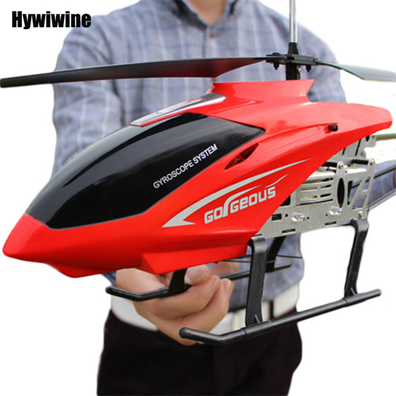 Rc Helicopter With Remote Control Extra Durable Big Plane Toy For Kids Drone Mod