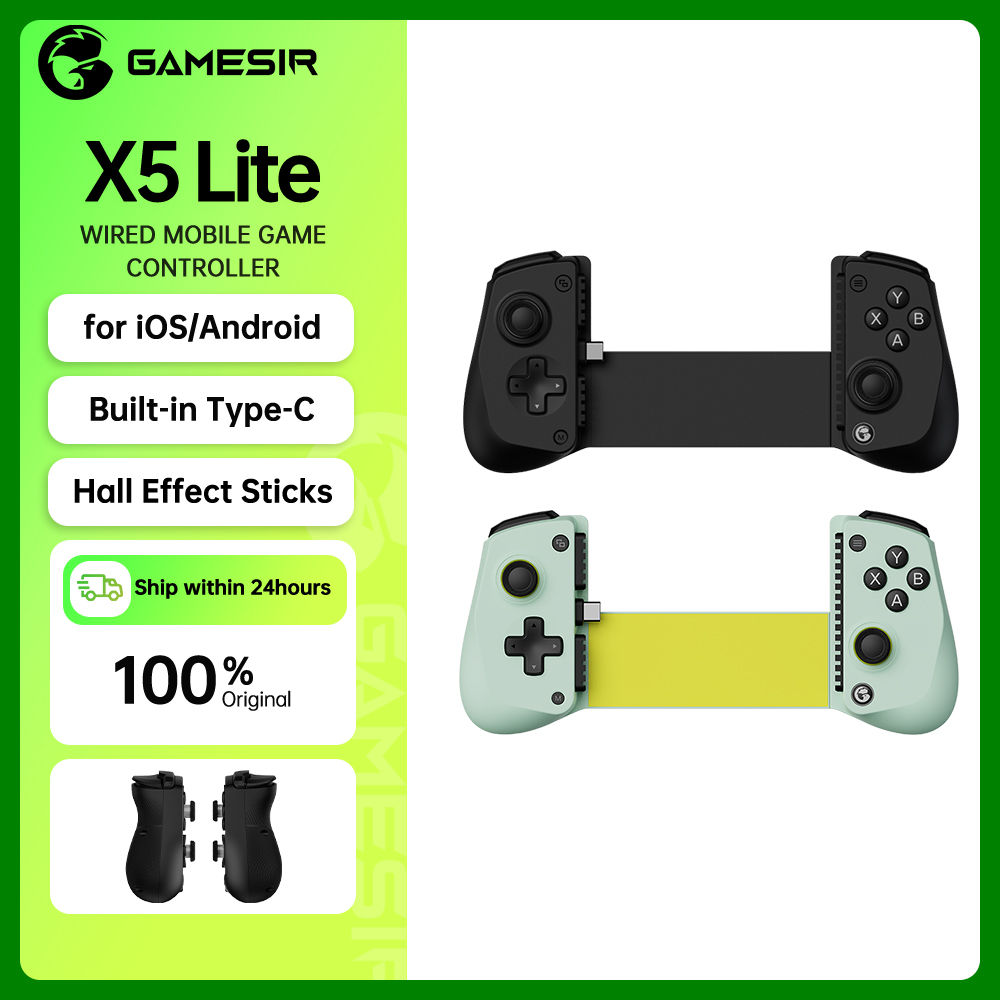 GameSir X5 Lite Type-C Android Ios Mobile Gaming Controller Mando para Móvil Ga