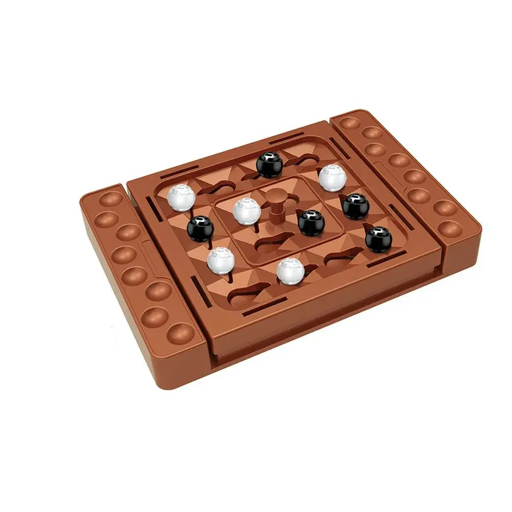 Interactive Touch Flip Black White Chess Parent-Child Interactive Intelligent Ta