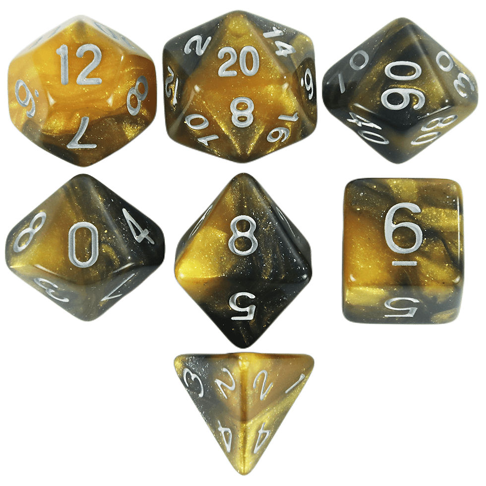 Thumbnail: Dice Set Board Games Roll Dice Galaxy Theme Polyhedral Dice Set Amazing Colourfu