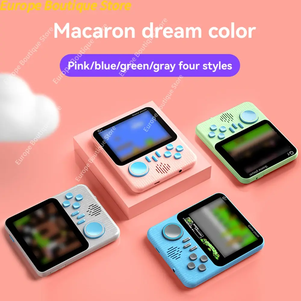 Handheld Game Console 3.5 inch G7 666 in 1 Portable Retro Student Card Machine P