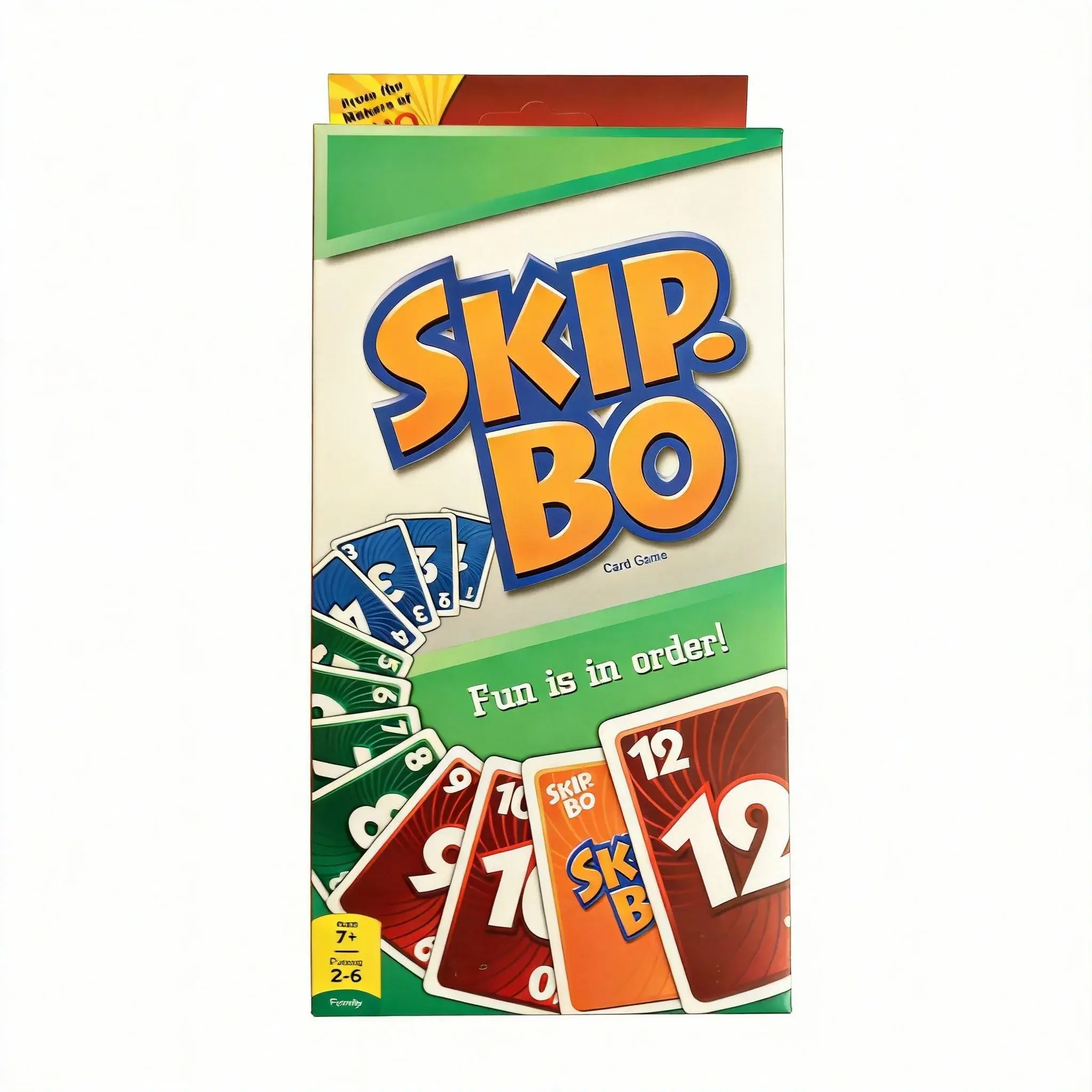 Card Game - English Edition | Sequential Fun for 2-6 Players, Ideal for Family G