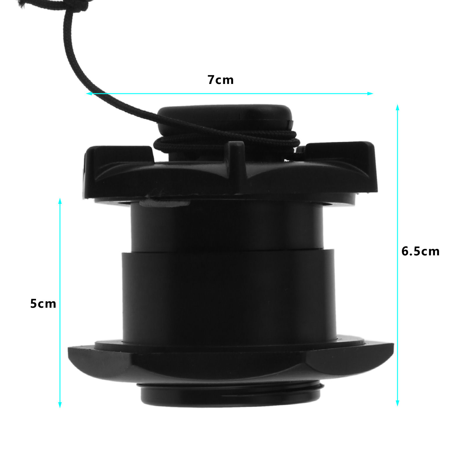 Kayak Drain Valve Cap Plug Yacht Stopper Bungs Drain Plugs for Marine Kayak Infl
