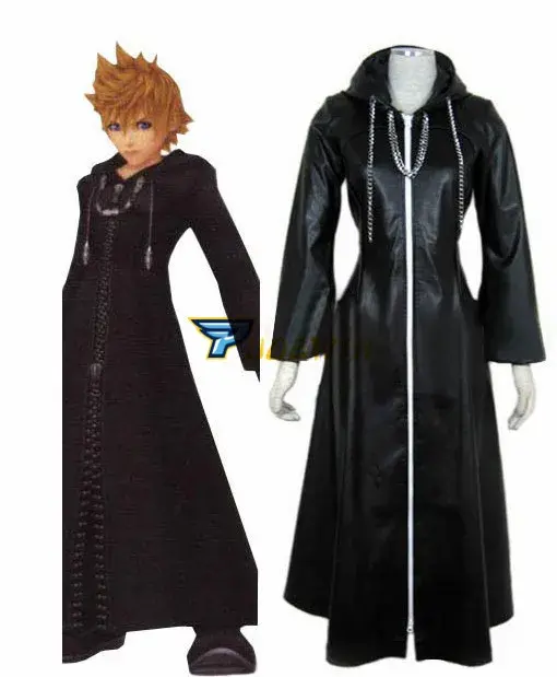 Thumbnail: SBluuCosplay Kingdom Hearts 2 Organization XIII Black Coat Robe Cosplay Costume 