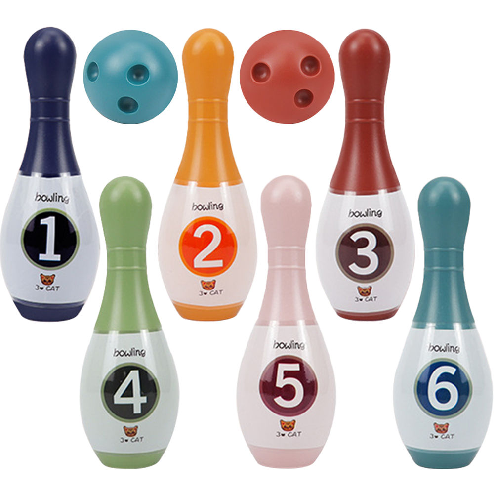 Outdoor Playset Children'S Bowling Indoor Number Kids Toys Game For Pin Toddler