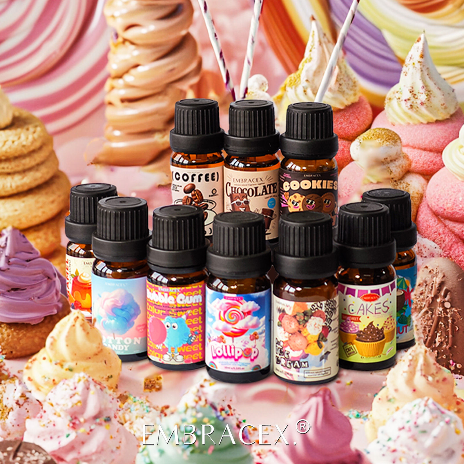 20 type Gourmet Essential Oils Perfumes Fragrance Is Long-Lasting For Skin、Dif