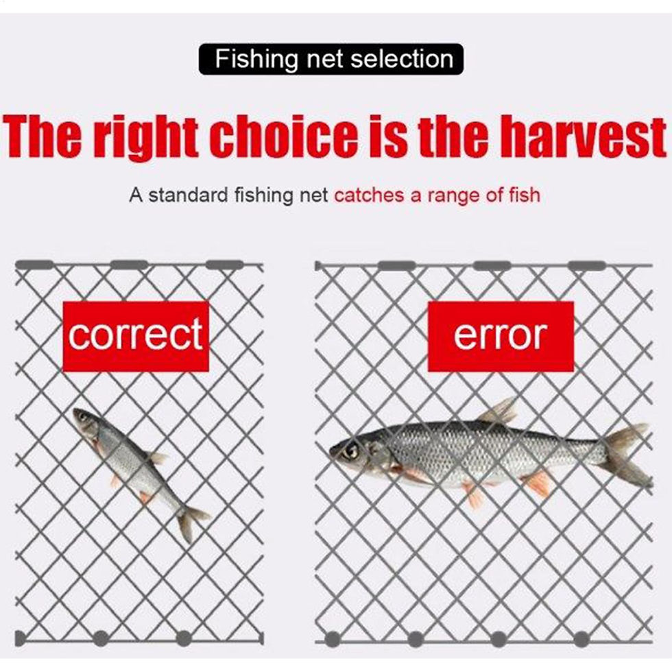 Thumbnail: Nylon Floating Fishing Net -Fish Shrimp Crab Fishing Net Convenient Operation Su