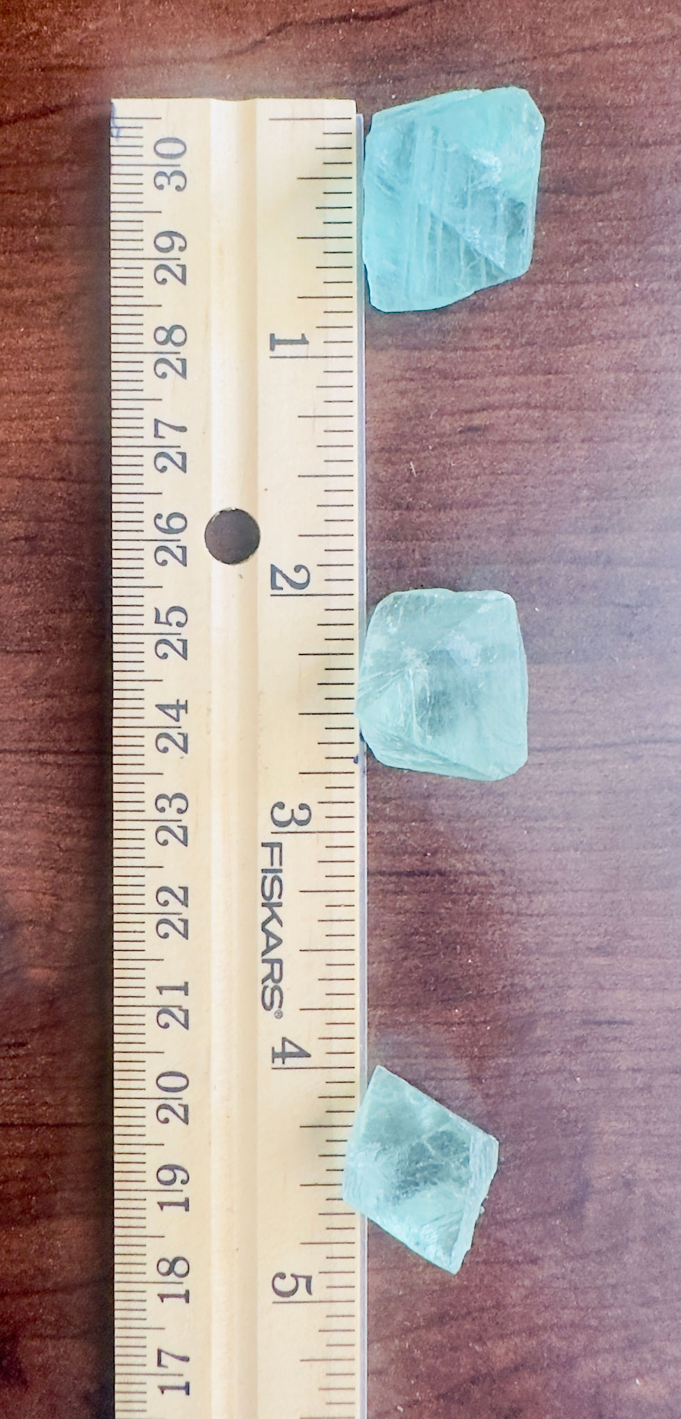 Thumbnail: Aqua Octahedron Fluorite Stone