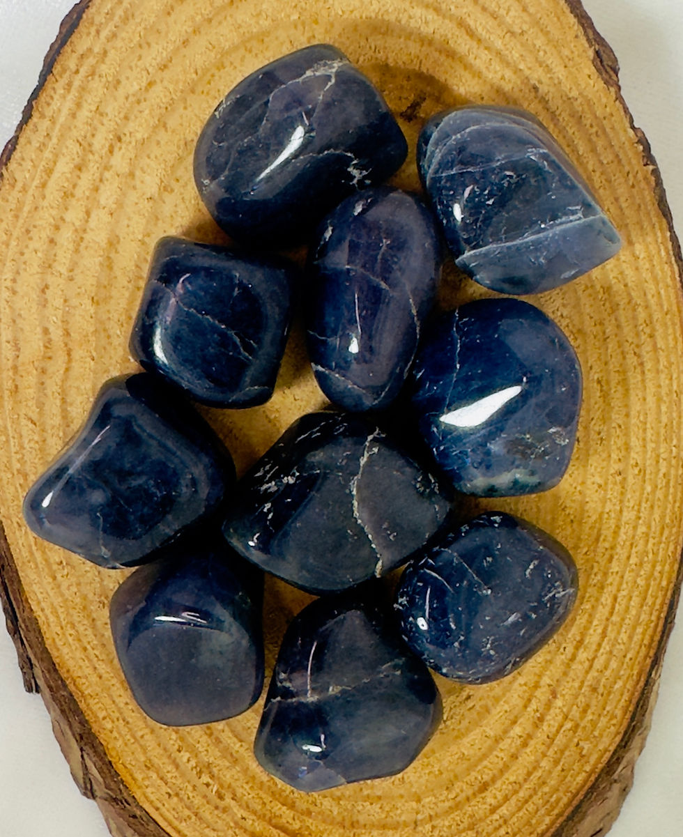 Thumbnail: Iolite Tumbled Crystal