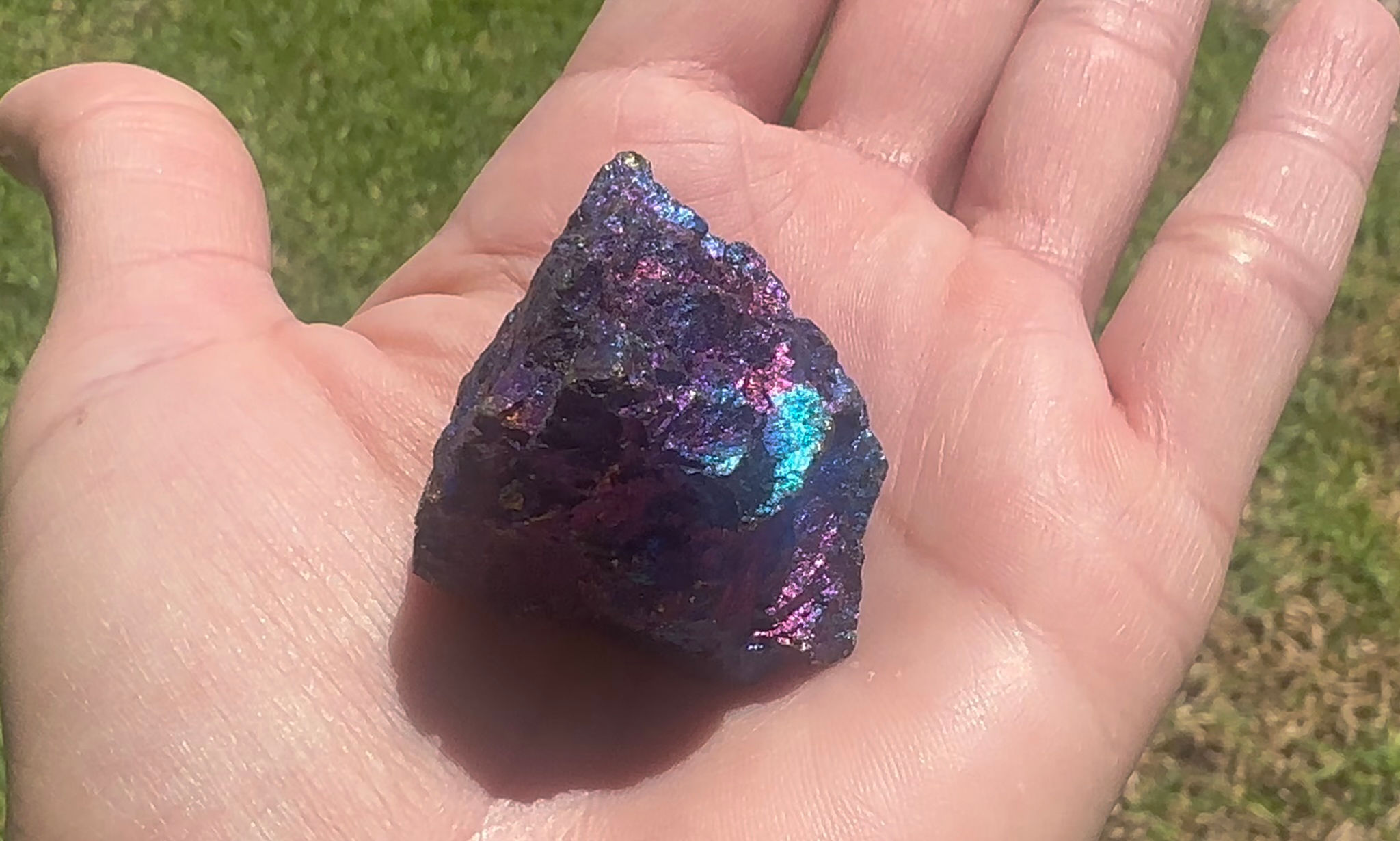 Peacock Ore Stone (large)