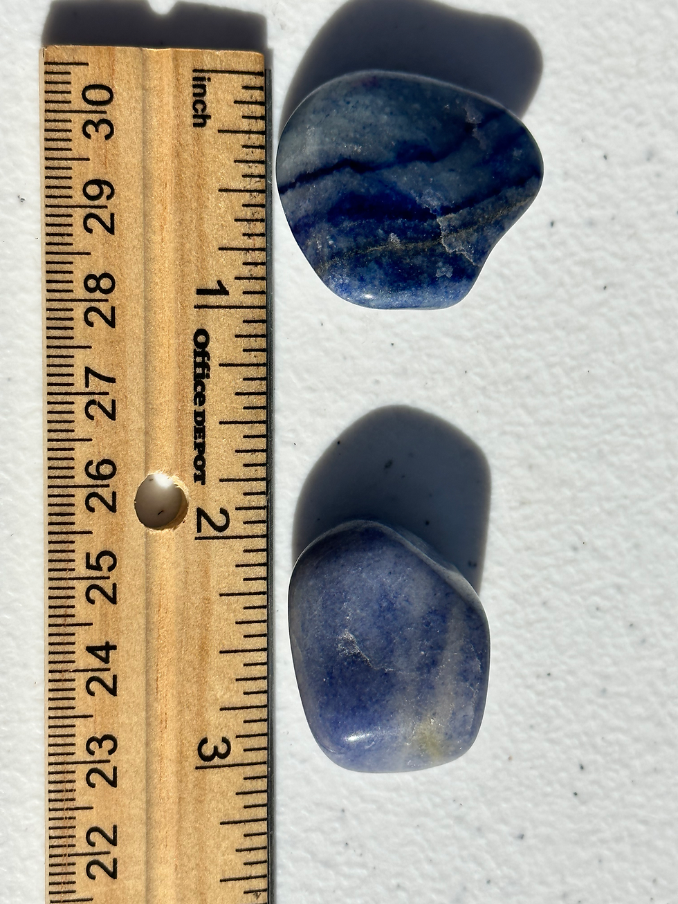 Thumbnail: Dumortierite Tumbled Crystal