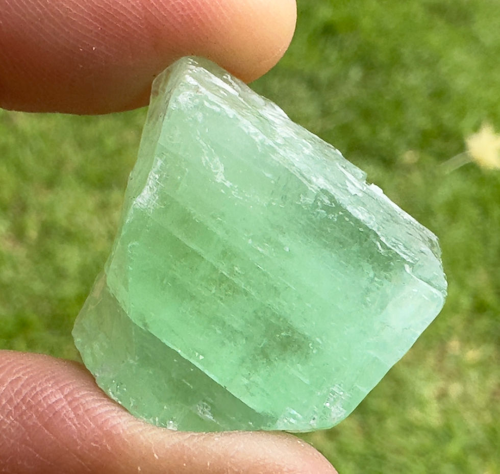 Green Calcite Stone