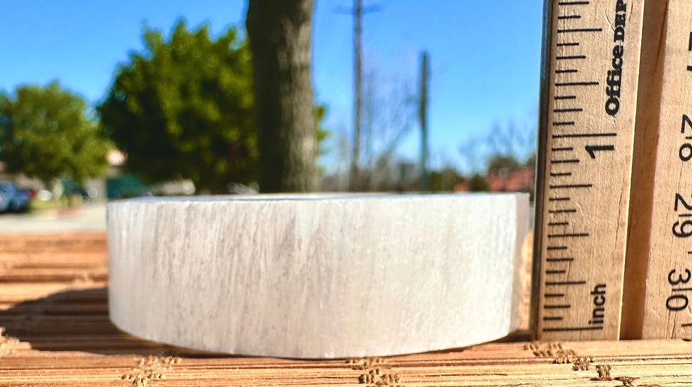 Thumbnail: Selenite Round Candle Holder