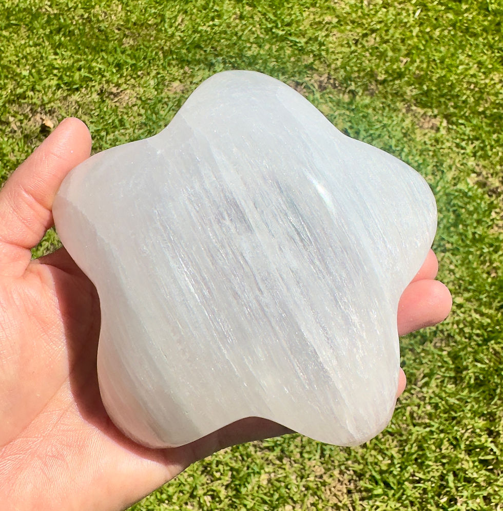 Thumbnail: Selenite Star Bowl (large)