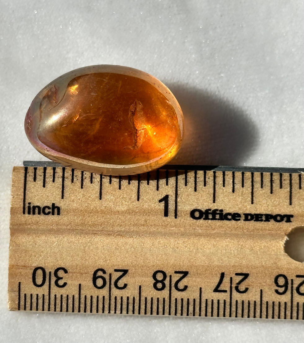Thumbnail: Sunset Aura Quartz Tumbled Crystal