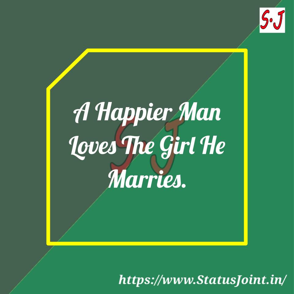 Marriage Whatsapp Status