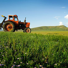 Tractor at Work
