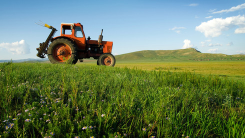 Tractor at Work