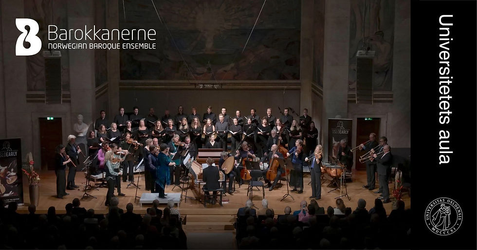 Barokkanerne i Aulaen: Händels Messias, dirigert av Alfredo Bernardini