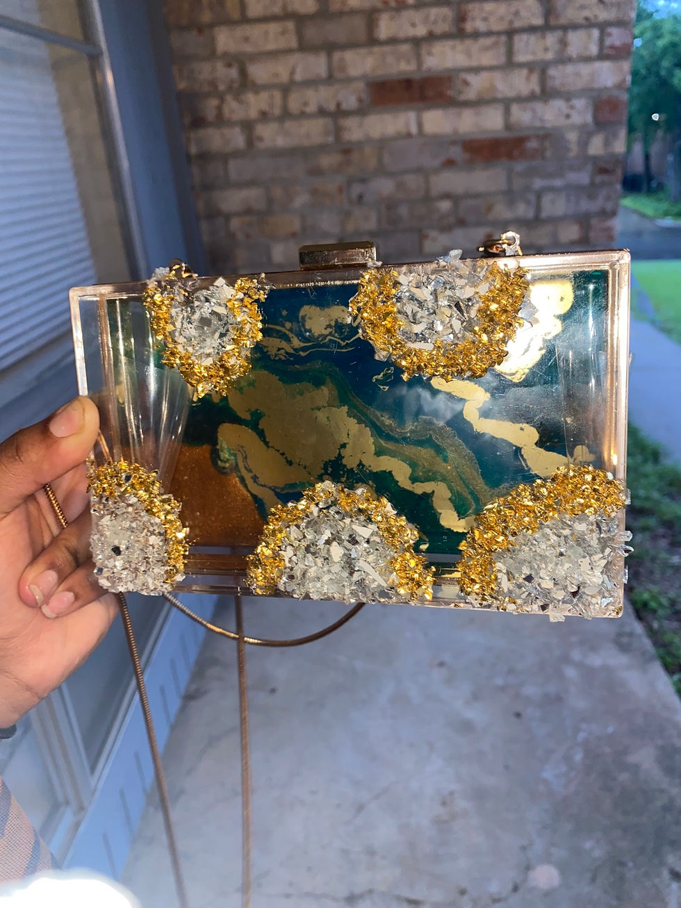 Thumbnail: Black Diamonds Handbag