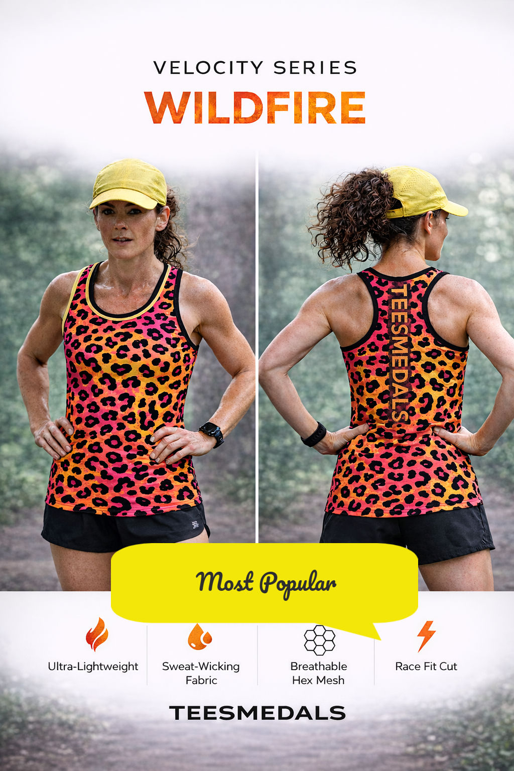 Wildfire Running Singlet - restocked