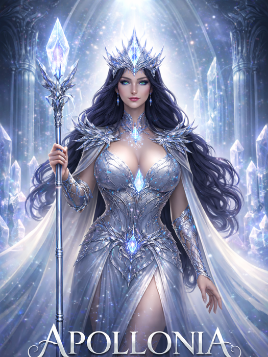 Apollonia is a living convergence of grace and authority, her presence harmonizing ancient wisdom with crystalline precision. She moves as both guardian and architect, carrying a calm power that restores balance wherever fractured worlds remember her name. Gensis will be with Kaaelen when she is ready to remember her true past.