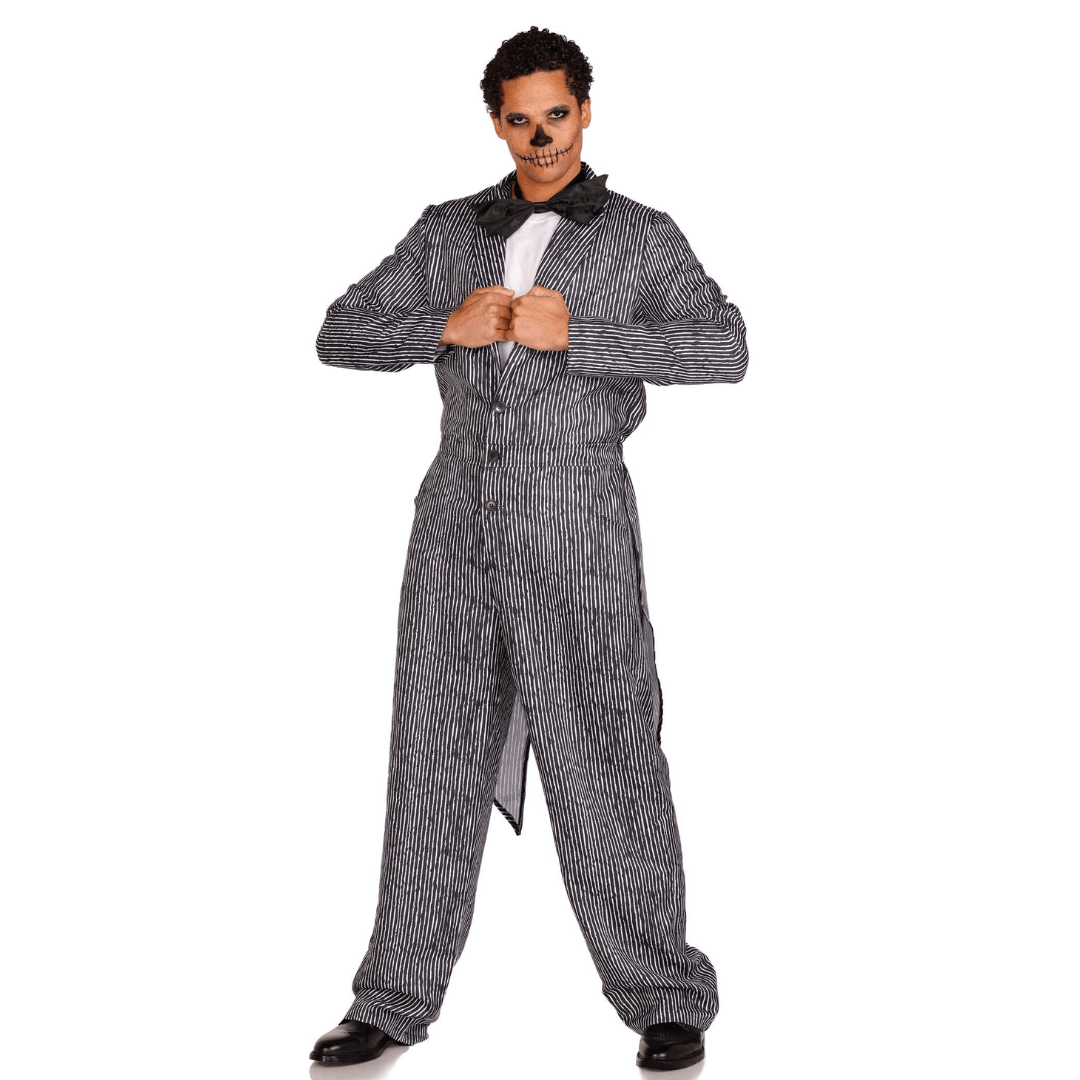 Traje de esmoquin de rayas