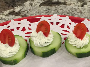 Cucumber Cream Cheese Appetizers