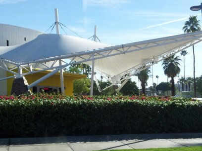 Our hotel in Palm Springs