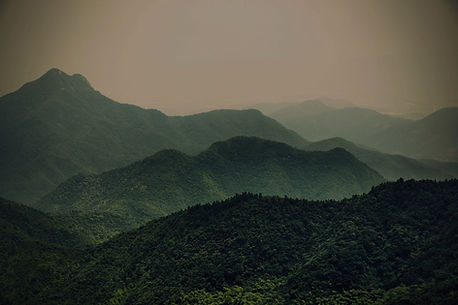 Misty Slopes background