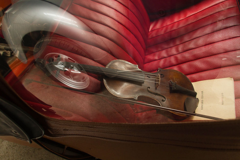 Violino Esquecido no Automovel 2017
