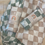 Thumbnail: Checkered Taupe & Checkered Mint green Organic Muslin Swaddle Blanket set
