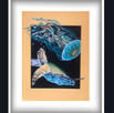 14x18
sea turtle & jelly