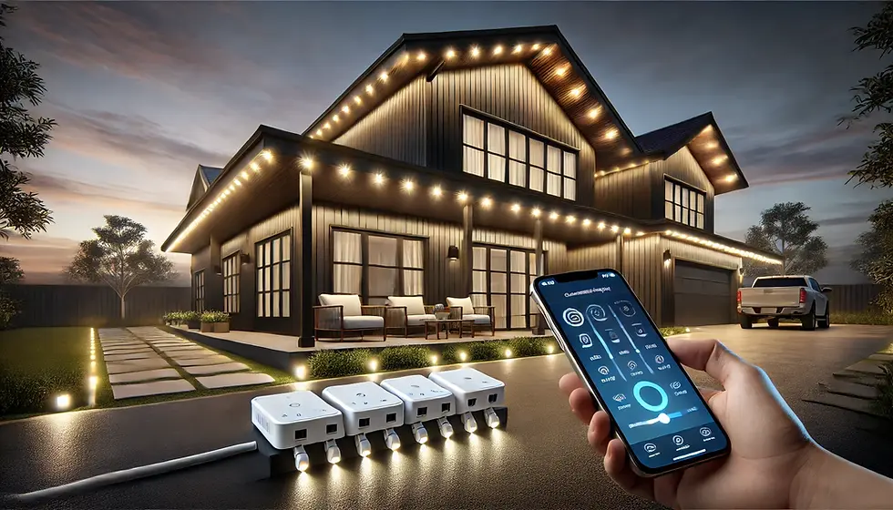 The Rise of Permanent Under-Eave Track Lighting: A Game-Changer for Homes and Businesses