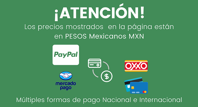 Formas de pago