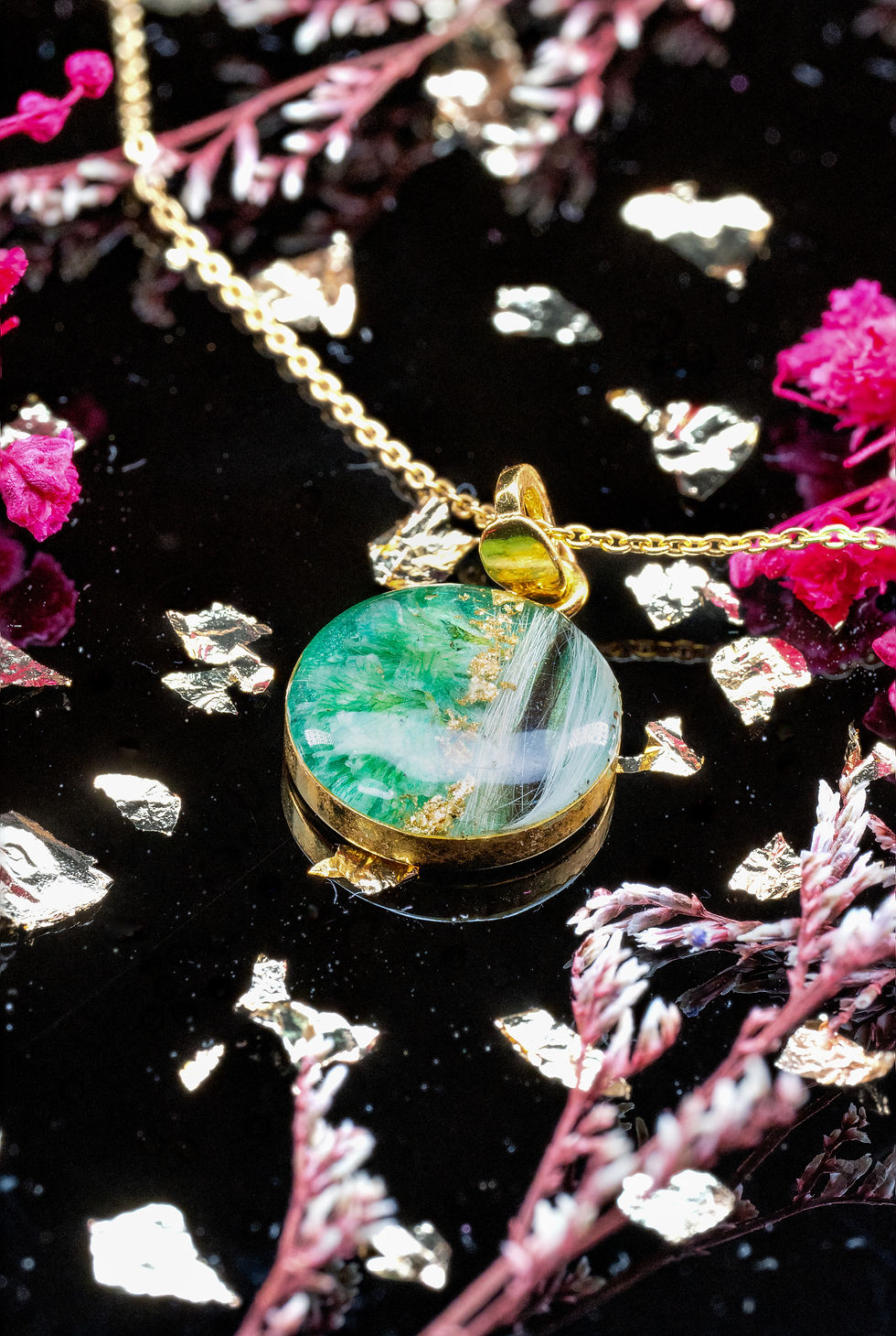 Miniaturbild: Green Summer Halskette