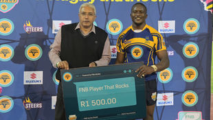 Chipanje looks to stand out for UWC in FNB Player That Rocks pink shorts