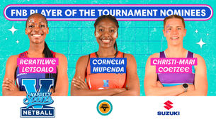 VOTE for the Varsity Netball 2025 FNB Player of the Tournament!