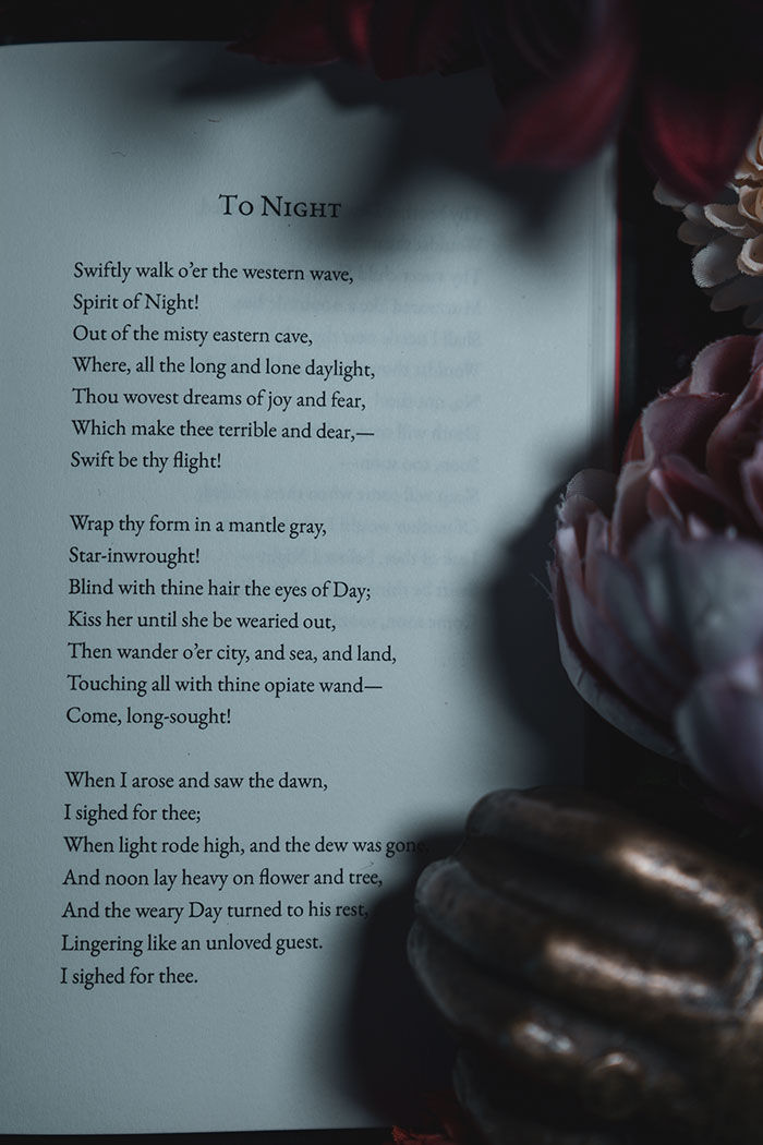 Thumbnail: Emily Dickinson - It Is Joy To Be With You. Page Black Letter Press