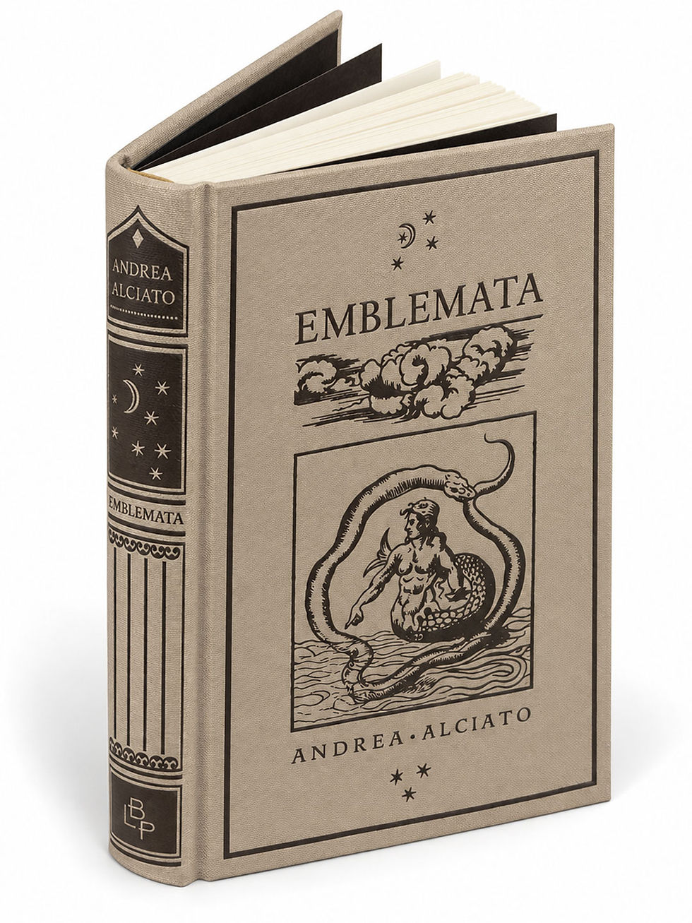 Andrea Alciato - Emblemata Black Letter Press Cover