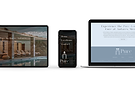 Pure Wellness mock up website design service by TRKD|OUT Studios