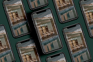 Pure Wellness Iphone mock up website design service by TRKD|OUT Studios