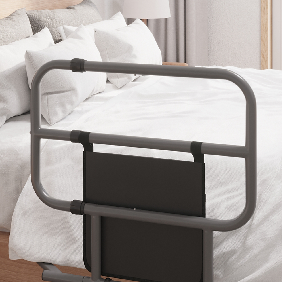 Thumbnail: Folding Safety Bed Rail