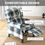 Thumbnail: Manual Recliner Chair – Supportive Check Fabric Armchair